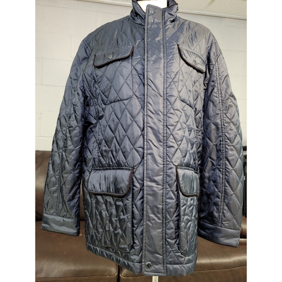 Johnston & Murphy Other - Johnston and Murphy coat size XL blue navy color NWT